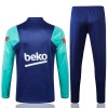 FC Barcelona Training Huppari Suits 2021-22 Sinivihreä 1/4-Zip